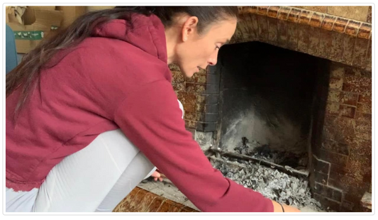 using human hair to light a fire