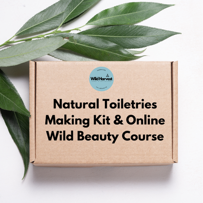 Natural Toiletries Making Kit & Online Wild Beauty Course