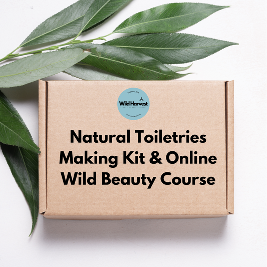 Natural Toiletries Making Kit & Online Wild Beauty Course